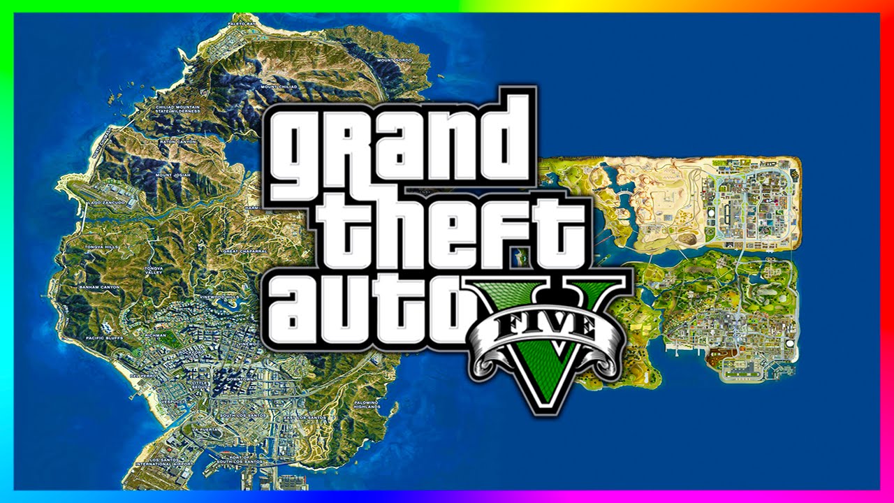 Grand Theft Auto San Andreas Map for GTA 5 download - GTA V